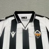 24/25  Castellón Black White Fans Soccer Jersey