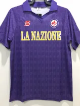 1989/1990 Fiorentina Home Retro Soccer Jersey