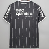 2011/2012 Corinthians Black Retro Soccer Jersey