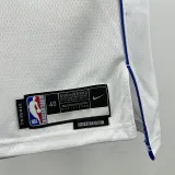 Dallas Mavericks CHRISTIE #00 White Top Quality Hot Pressing NBA Jersey