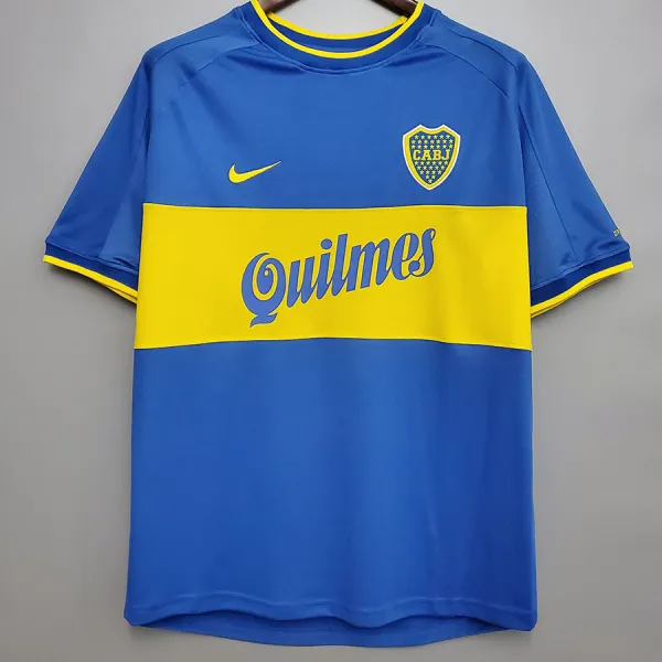 1999/2000 Boca Juniors Home Retro Soccer Jersey