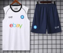 24/25 Napoli White Tank top and shorts suit