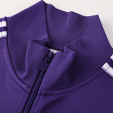 25/26 RMA Purple Jacket Retro Edition Jacket Tracksuit #01