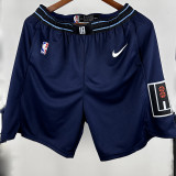 23/24 Clippers Royal Blue City Edition Top Quality NBA Pants