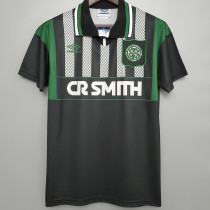 1994/1996 Celtic Away Black Retro Soccer Jersey