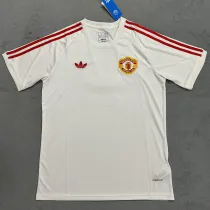 24/25 Man Utd  white T-shirt