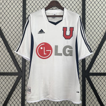 2003 Universidad De Chile Away  Retro Soccer Jersey(胸前广告）