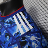 24/25 Japan Blue Anime version  Player Version Soccer Jersey