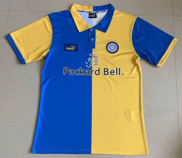 1998 Leeds United Away Retro Soccer Jersey