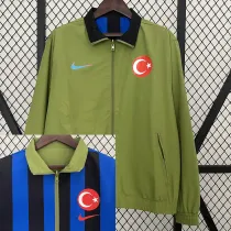 24/25 Turkey Green & Blue  Double Sided Windbreaker (双面风衣)土耳其