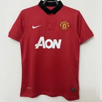 2013/2014 Man Utd Home Retro Soccer Jersey