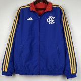 23/24 Flamengo Red & Blue Double Sided Windbreaker (双面风衣)