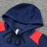 24/25 Man Utd Royal Blue Hooded  Tracksuit