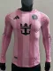 25/26 Inter Miami Home  Long Sleeve Player Version Soccer Jersey