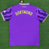 25/26 Dortmund  Goalkeeper Purple Fans Soccer Jersey