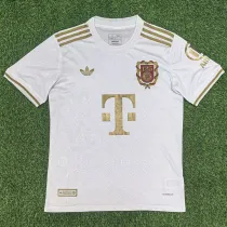 24/25 Bayern White 125th Anniversary Edition  Fans Soccer Jersey