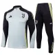 25/26  JUV Light Gray  Half Pull Tracksuit  (半拉链)