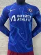 24 /25 CHE Home （With Advertisements）Player Version Long Sleeve Soccer Jersey（胸前广告）