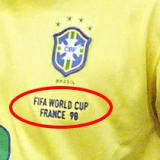 1998 Brazil Home Long Sleeve Retro Soccer Jersey