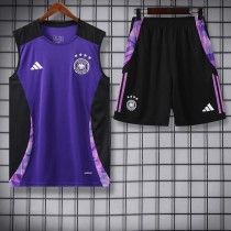 24/25 Germany Purple Tank top and shorts suit