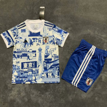 25/26 Japan  Tokyo Blue Kids  Soccer Jersey
