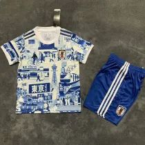 25/26 Japan  Tokyo Blue Kids  Soccer Jersey