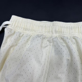 24/25 N60 JOR Yellow Breathable Sports  shorts(带孔)