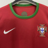 2018 Portugal Home Long Sleeve Retro Soccer Jersey(长袖)