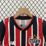 24/25 Sao Paulo Away Kids Soccer Jersey