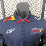 2024 F1 Red Bull #11 Royal Blue Polo Racing Suit (有领1号车)
