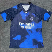 2018/2019 RMA  Blue Special Edition Retro Soccer Jersey