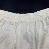 24/25 N49 Yellow NK  Breathable Sports  shorts(带孔 )