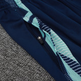 24/25 Man Utd Light Green Half Pull Tracksuit  (半拉链)