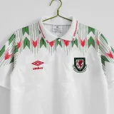 1990/1992 Wales Away Retro Soccer Jersey