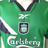 1999/2000 LIV Green Retro Soccer Jersey