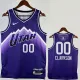 23/24 JAZZ CLARKSON #00 Purple City Edition Top Quality Hot Pressing NBA Jersey
