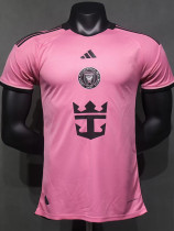 24/25 Inter Miami Pink Player Version Soccer Jersey（  New Edition 3A）