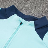 24/25 ARS Sky Blue  Half Pull Tracksuit  (天蓝色、半拉链)