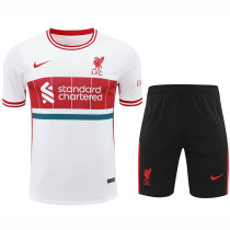 24/25 LIV White & Red Training Short Suit