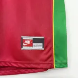 1998 Portugal Home Retro Soccer Jersey