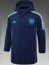 24/25 ARS Royal Blue Hooded Cotton Coat 连帽棉衣
