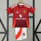 24/25 Man Utd Home Kids Soccer Jersey