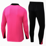 24/25 CHE Pink Half Pull Tracksuit  (半拉链)