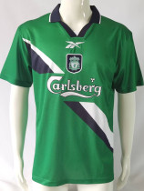1999/2000 LIV Green Retro Soccer Jersey
