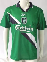 1999/2000 LIV Green Retro Soccer Jersey
