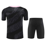 24/25 PSG Black FlashTraining Short Suit(粉肩)
