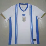 24/25 Uruguay White Blue Training Shirt