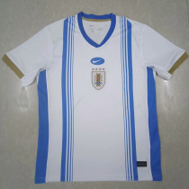 24/25 Uruguay White Blue Training Shirt
