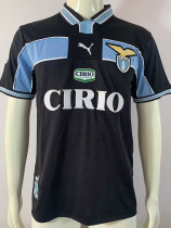 1998/2000 Lazio Black Retro Soccer Jersey(带章）