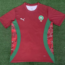 24/25 Morocco Red Training Shirts
